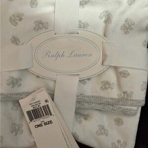 COPY - Baby Toy Print Receiving Reversible Blanket